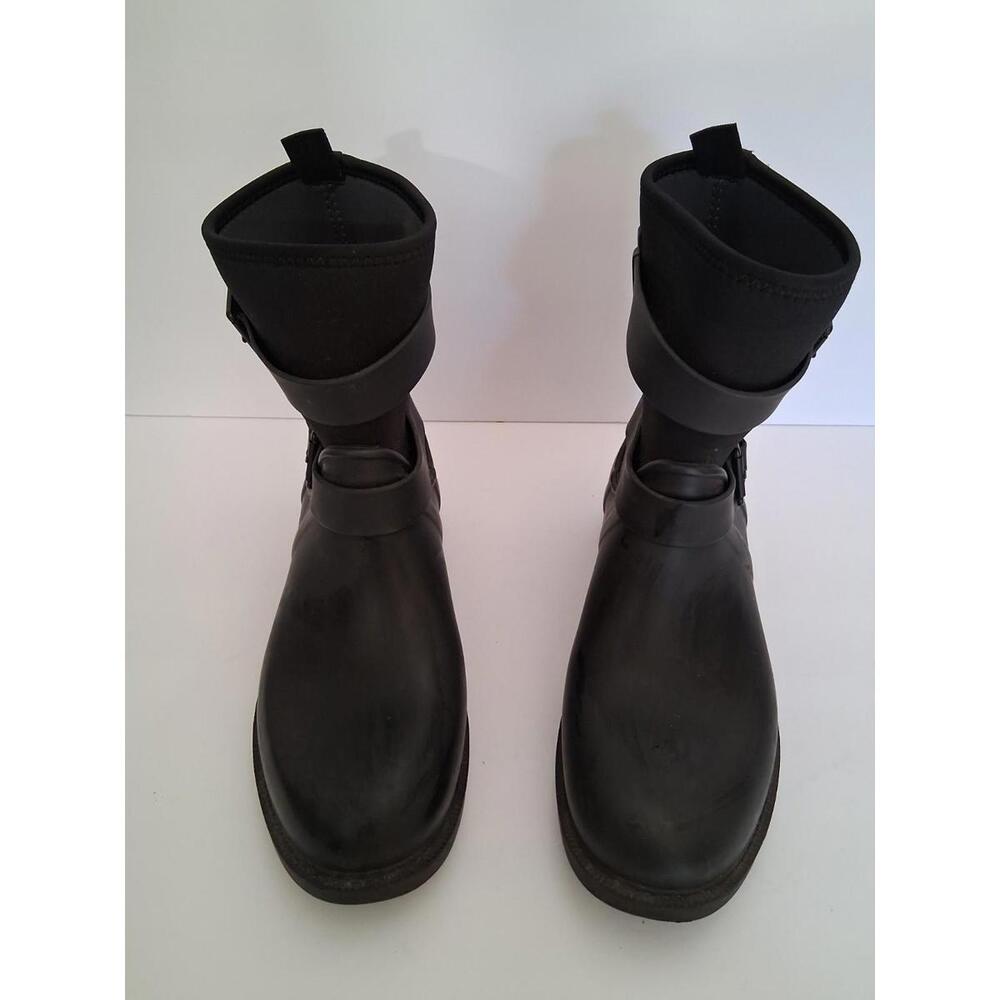 Tara M Black Kismet Water Proof Winter/Rain Boots, Size 10